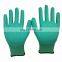 Cheap 13g Rubber Dipped Safety Glove Latex Coated Work Gloves Gloves For Construction Wholesale