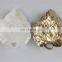 Custom Gold Silver Electroplating Decorative Ceramic Leaf Trays Jewelry Storage Plate Tray Rings Keys Trinket Dish Holder