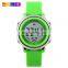 Custom kids watches Skmei 1100 kids digital watches silicone strap 7 colors LED light waterproof material