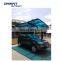 Sturdy aluminum frame polycarbonate roof double carports