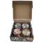 Corrugated ceramic mailing scented candles box packaging set custom printed folding candle jars and boxes