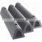 solid rubber d type marine rubber fenders for dock protect