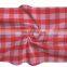 Hot Selling Design 100% Cotton High Quality Yarn Dyed Flannel Gingham Check Fabric