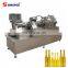 Automatic Double Head Ceramic Pump 5ML Liquid Injectable Plastic Ampoule Bottles Filling Sealing Machine