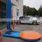 Automatic Small Box Airport Luggage Baggage Plastic Stretch Film Wrapper Wrap Machine