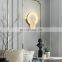 Modern Circle Wall Lamp Indoor Home LED Wall Light For Living Room Decor Marble Lamps