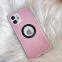 For Apple Missing Label Cell Phone Case Fine Hole Metal Ring Skin Protective Cover For Iphone 7 8 Plus X Xr 11 12 13 14 Pro Max