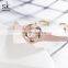 SHENGKE Creative Geometric Figure Dial Watch K0117L Woman Beautiful Watch Wrist Luxury Pink Sweet Maiden Handwatch