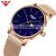Quartz Watch Watches Stone Stainless Steel Original Quartz Fashion Japan Hot Sell Superior Slim 2020 Men Watches NIBOSI Round