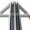 Australia standard aluminum profile bi folding door With the grid Built-in shutter