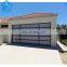 smart WIFI control glass garage door panels with German motor automatic garage door