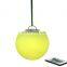 Party wedding event decorative illuminated outdoor garden restaurant led hanging pendant chandelier ball globe light lamp