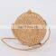 Round Purse Circle Bag water hyacinth handbag, Shopping Bag 100% woven Wholesale