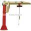Column swing jib crane 500Kg