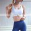 High Impact Adjustable Buckle Sports Bras Custom Yoga Backless Quick Dry Crop Tops