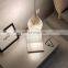 2024 New Design Natural Marble Supermarket Cafe Hotel Villa Light Luxury Led Alabaster Chandelier Pendant Light