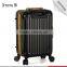 2016 New professional aluminum luggage case travelling bags with trolley with GPS