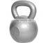 Silver Cast Iron Kettlebell in Weight Lifting