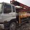 used good-condition concrete pump truck Putzmerister 37m /Sany Schwinging Zoomlion for sale