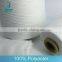 Uniform 100%polyester staple fiber polyester spun yarn 10s/1 china