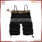 Man fashion baggy cotton twill cargo shorts with belt