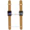 LP1427 Brown smart silicone strap digital movement LED watch