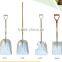 2016YEAR hot sale wood handle aluminum shovels