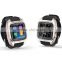 High quality fashionable Bluetooth smart watch android dual sim smart watch phone A ce rohs smart watch