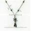 Hot sell thailand product good design wholesale Skull chain Necklace silver 925