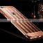 luxury for iphone 6 bumper case,for iphone 6 metal bumper mirror case,mobile phone case for iphone6 case