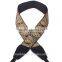 Gold and silver camera shoulder neck strap
