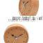 Fashion home decoration/creative log digital alarm clock/Antique wood clock/pretty wooden alarm clock/wood carving clock