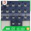 Fast food comfort anti fatigue supermarket ESD natrual rubber mat with connector