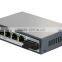 5-Port PoE Switch with 4 High Power PoE Ports and 1 SC Fiber Port for IP camera.IEEE802.3at.