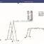 Platform ladder, Aluminium, GS and EN131 approval