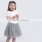 China import mini skirts little kids skirts cotton yarn skirts with 10 colors for 2-8 years girls