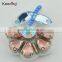 2016 lovely hotsale beaded flower applique for garments WPHB-003