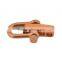 Adjustable ourdoor Shackle for paracord bracelet
