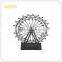 Ferris Wheel Shape Metal Crafts for Christmas Decoration