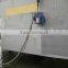 Shot blasting machine for vertical steel plate