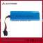Rechargeable 4S1P 12.8V 3000mAh 26650 LiFePO4 battery for led light