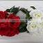 Silk Artificial Rose Flower Bouquet for Decoration