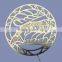 Custom logo printed metal tags , metal christmas ornament