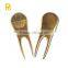 2015 new golf divot repair tool with shoehorn function