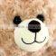 novelty light brown curly soft material plush custom teddy bear