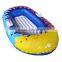 high quality Inflatable pvc boat with paddles for water sports