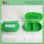 Promotional plastic oval shaped medicine storage pill box In 2 case                        
                                                Quality Choice