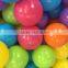 All year hot sale Crazy 100 pcs Ball Soft Ocean Ball / Colored Hollow Plastic Ball Baby For Kid Toy Swim Pit Ball