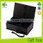 White paperboard shirt packaging box