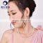 bridal jewellery 18k gold white color akoya pearl best pearl earrings